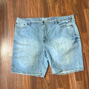 True Nation Athletic Fit Denim Shorts